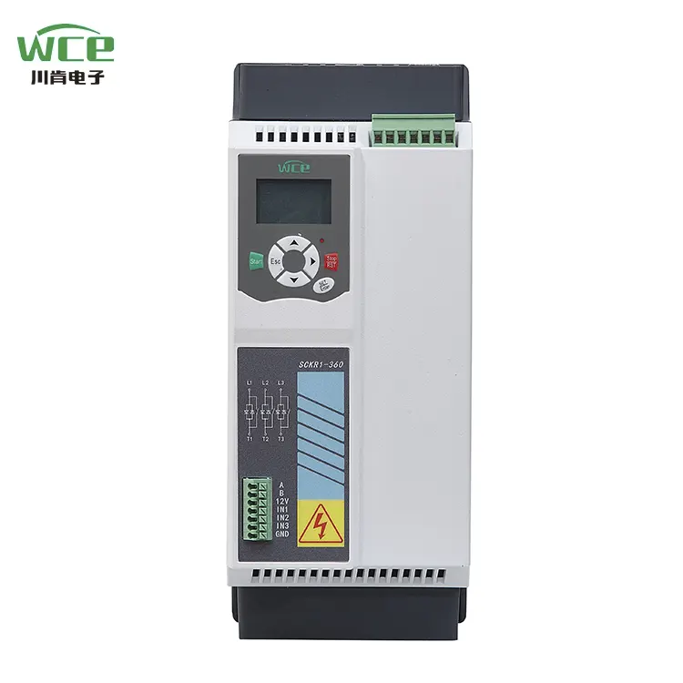 3 fázis 220V 380V 690V 18,5 kW 25 lóerő beépített bypass Soft Starter