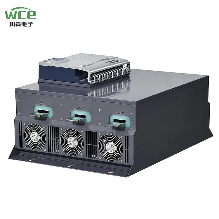 3 fázis 660 V beépített bypass puha indító 630 kW
